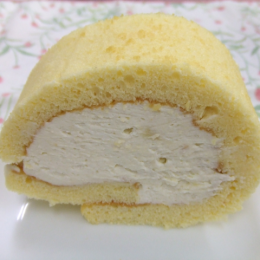マロンクリームロールケーキ