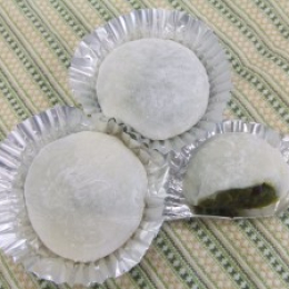 抹茶あずき大福